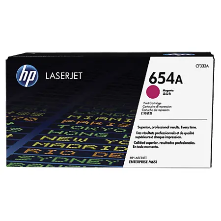 Hp 654A-CF333A Orjinal Kırmızı Toner