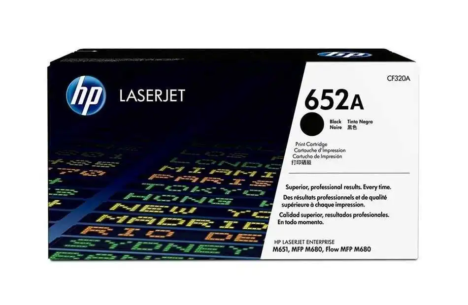 Hp 652A-CF320A Siyah Orjinal Toner
