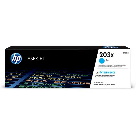 Hp 203X-CF541X Orjinal Mavi Toner