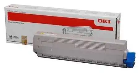 Oki C831-44844505 Sarı Orjinal Toner