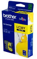 Brother LC38-LC980 Sarı Orjinal Kartuş