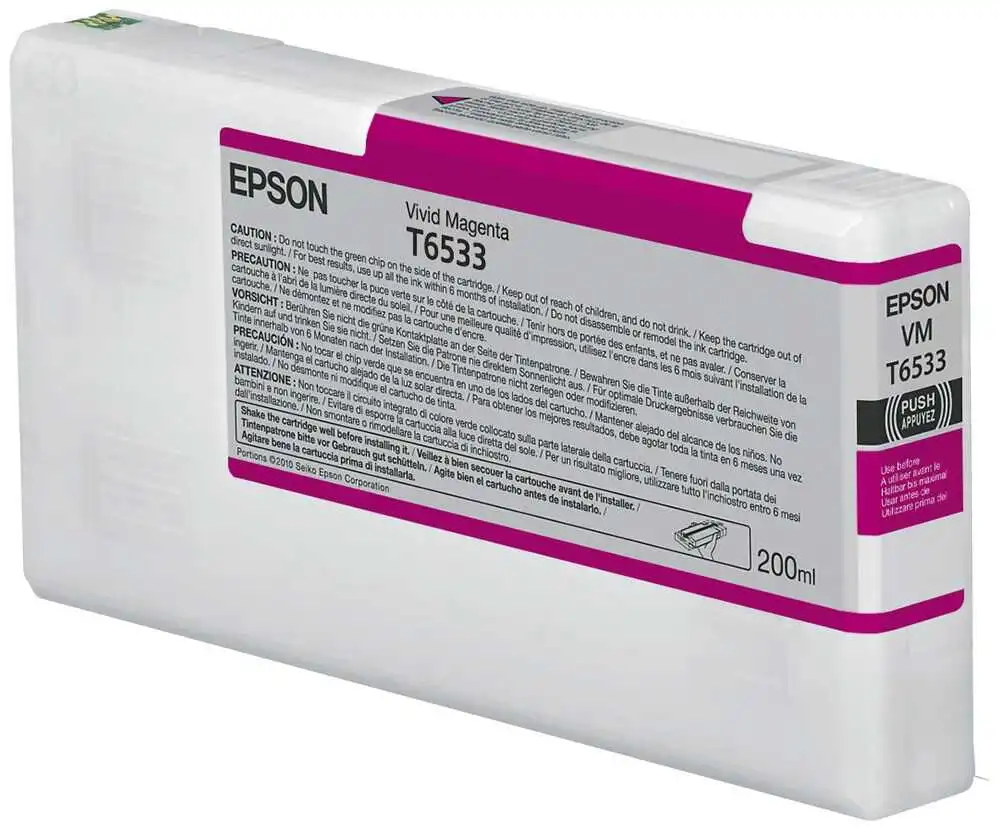 Epson T6533-C13T653300 Kırmızı Muadil Kartuş