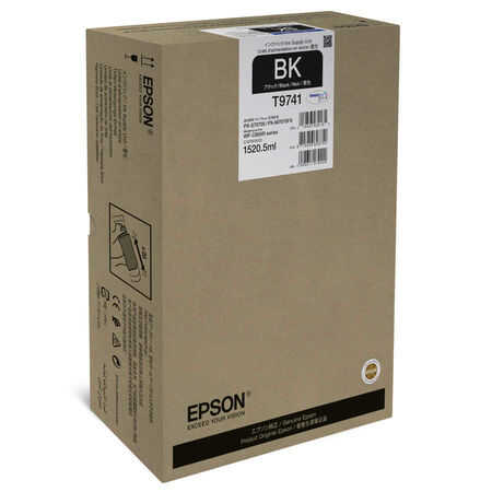 Epson T9741XXL C13T974100 Siyah Ekstra Yüksek Kapasiteli Orijinal Kartuş