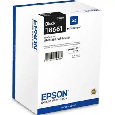 Epson T8661XL-C13T866140 Siyah Orjinal Kartuş