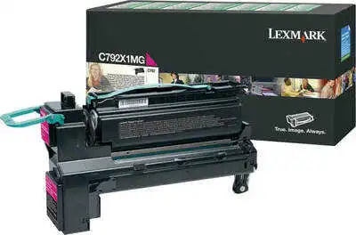 Lexmark C792-C792X1MG Kırmızı Orjinal Toner 