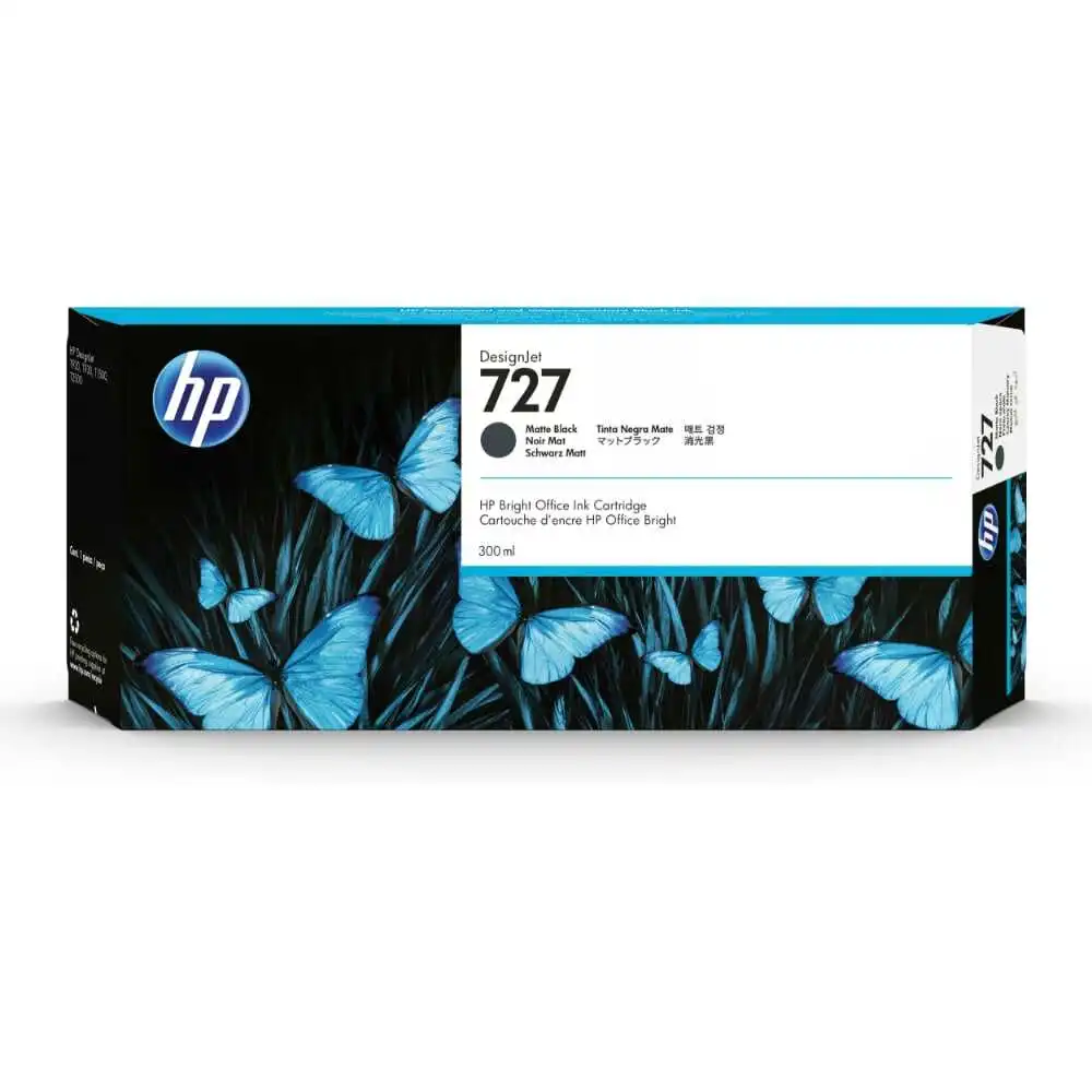 Hp 727-C1Q12A Mat Siyah Orjinal Kartuş 