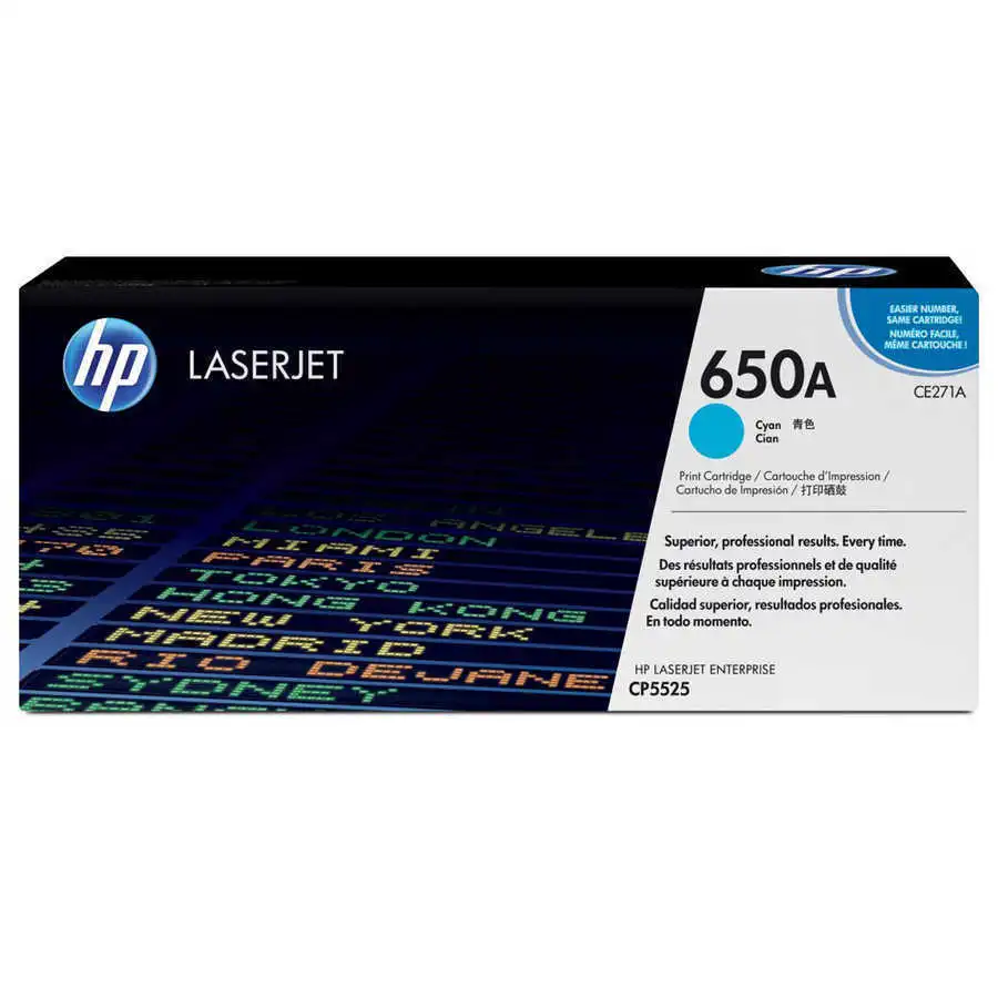 Hp 650A-CE271A Orjinal Mavi Toner