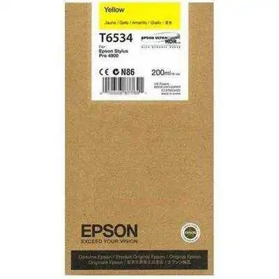 Epson T6534-C13T653400 Sarı Orjinal Kartuş