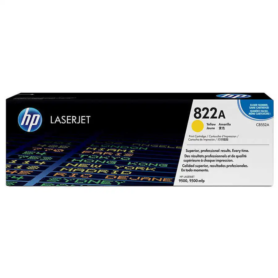 Hp 822A-C8552A Sarı Orjinal Toner