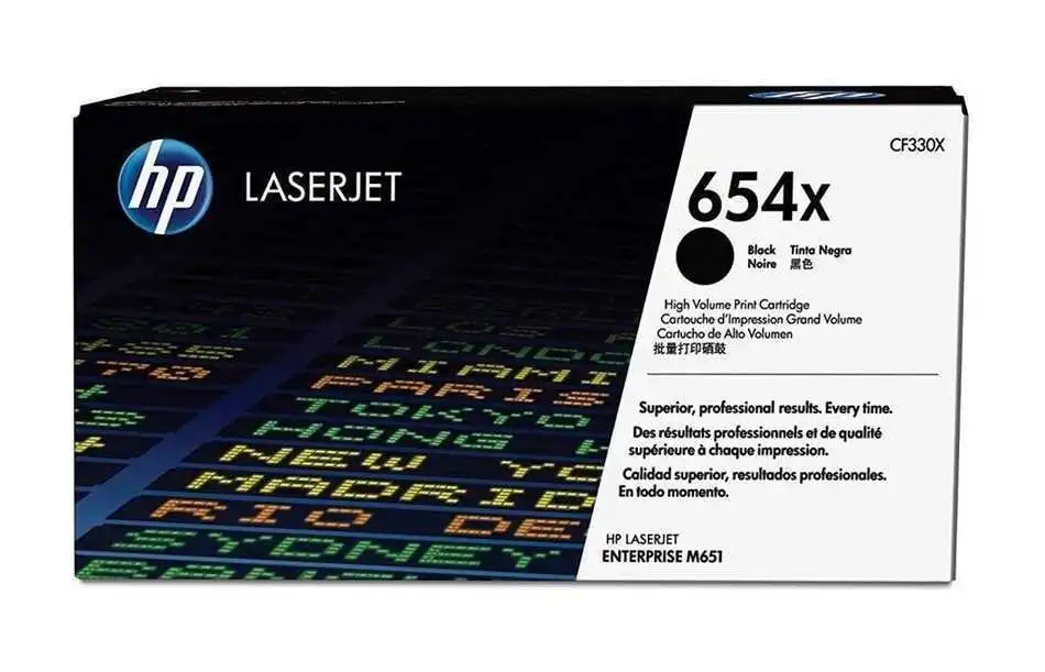 Hp 654X-CF330X Orjinal Siyah Toner