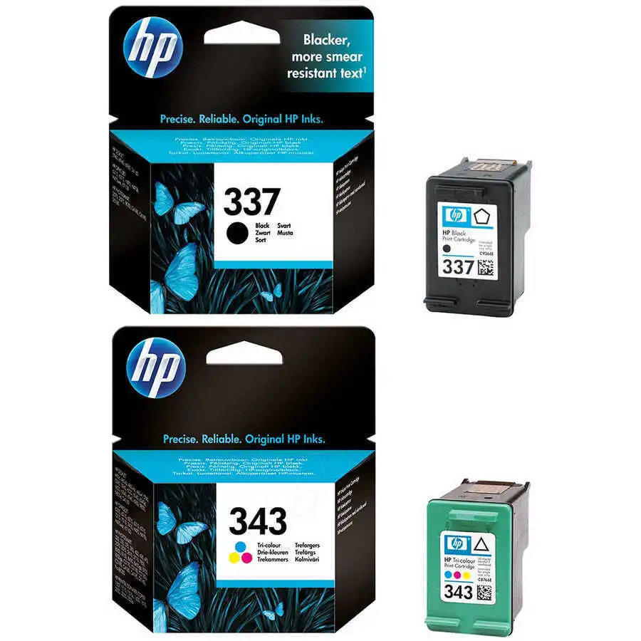 HP 337 / HP 343 Orjinal Kartuş Seti