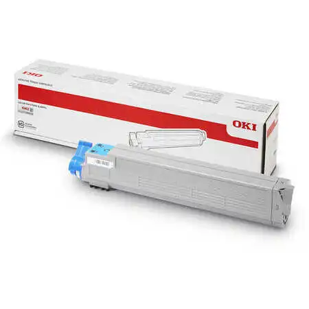 Oki C9655 Mavi Orjinal Toner