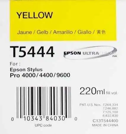 Epson T5444-C13T544400 Sarı Orjinal Kartuş