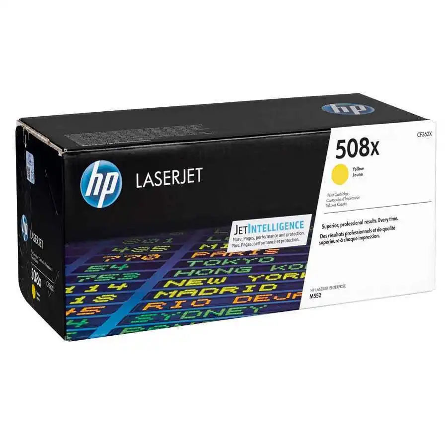 Hp 508X-CF362X Sarı Orjinal Toner