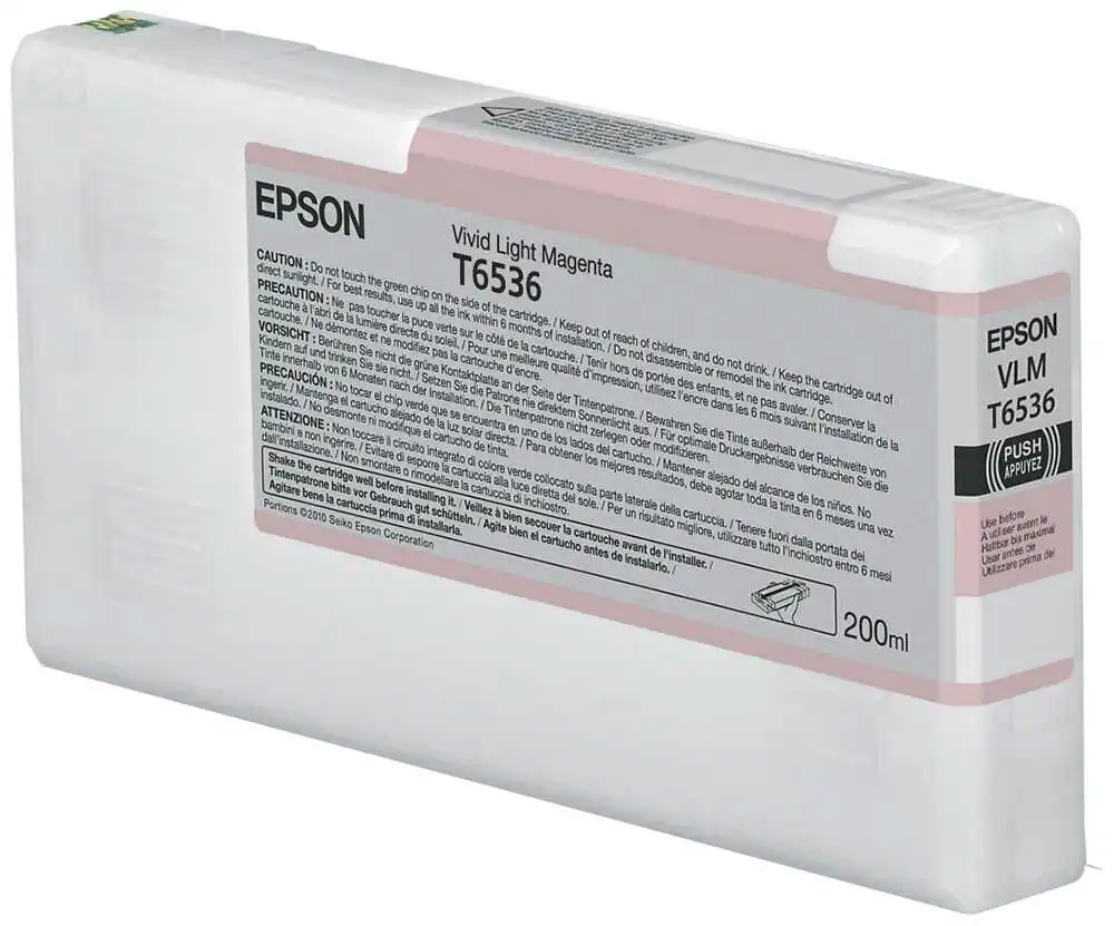 Epson T6536-C13T653600 Açık Kırmızı Muadil Kartuş