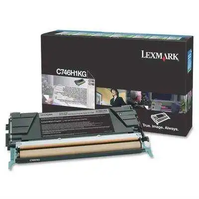 Lexmark C746-C746H1KG Siyah Orjinal Toner