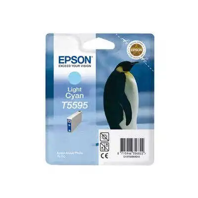 Epson T5595-C13T55954020 Açık Mavi Orjinal Kartuş