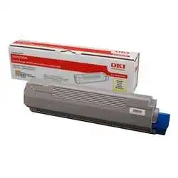 Oki C810-44059117 Sarı Orjinal Toner