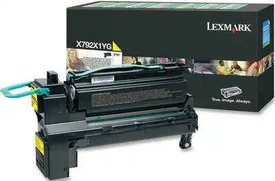 Lexmark X792-X792X1YG Sarı Orjinal Toner Yüksek Kapasiteli