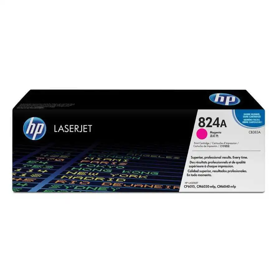 Hp 824A-CB383A Orjinal Kırmızı Toner