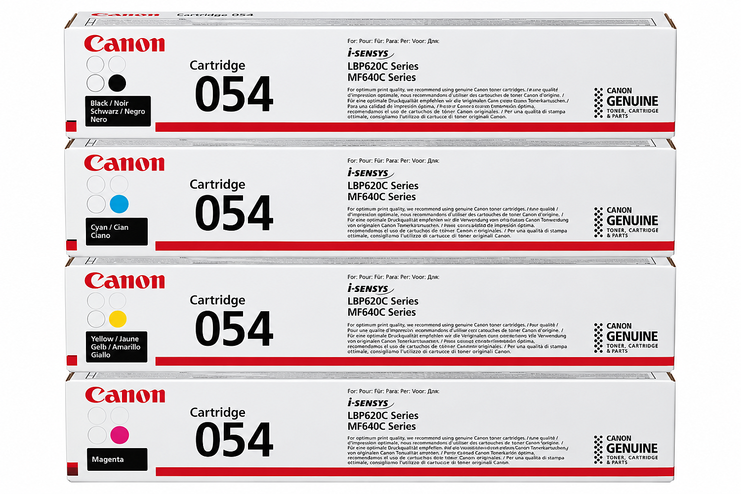 Canon CRG-054 Orijinal Toner Takımı