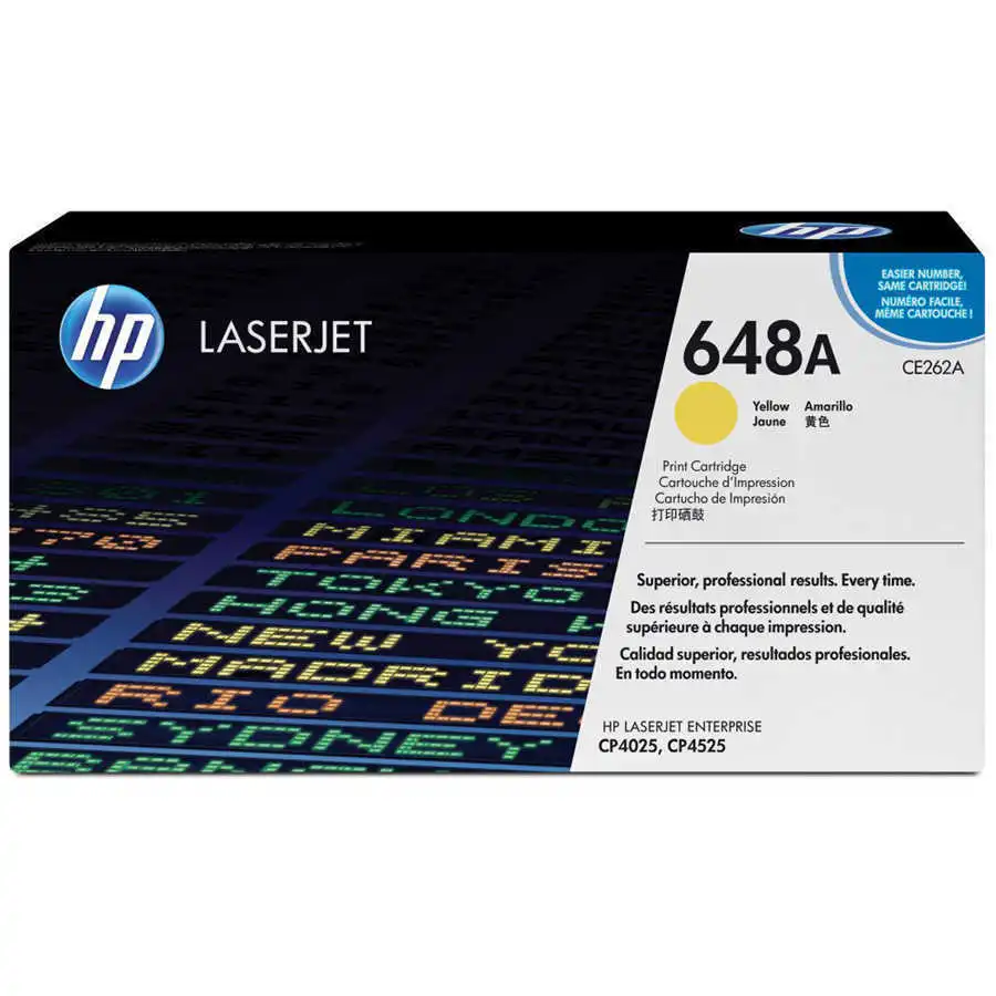 Hp 648A-CE262A Orjinal Sarı Toner