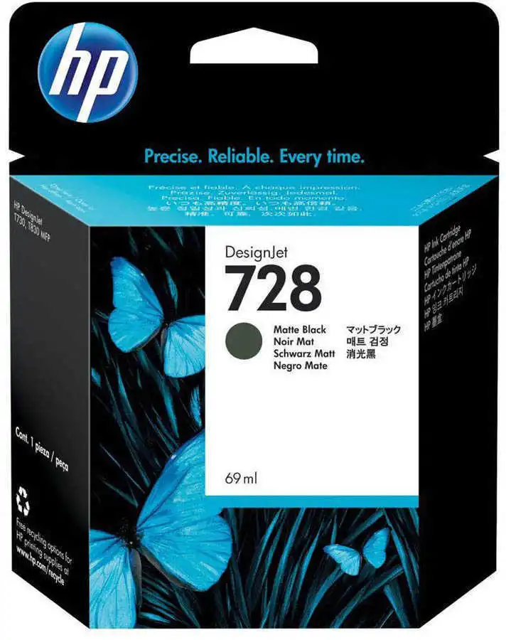 Hp 728-F9J64A Siyah Orjinal Kartuş