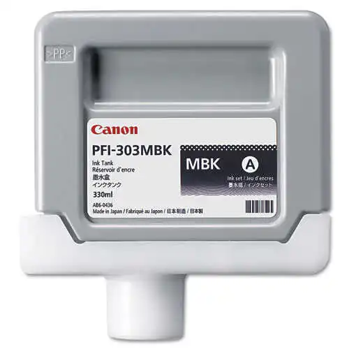 Canon PFI-303 Mat  Siyah Orijinal Kartuş
