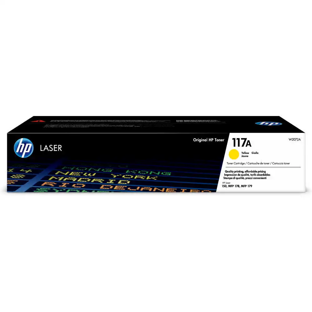 Hp 117A-W2072A Sarı Orjinal Toner