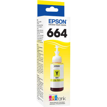 Epson 664 C13T6644A Sarı Orijinal Mürekkep