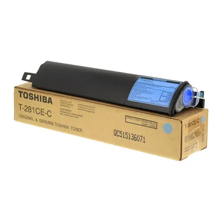 Toshiba T-281CE-C Mavi Orjinal Toner