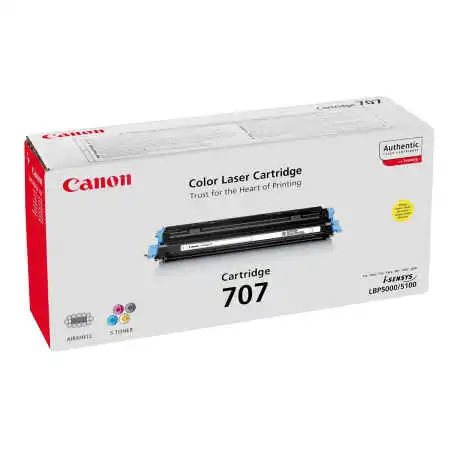 Canon CRG-707 Sarı Orjinal Toner