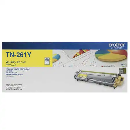 Brother TN-261 Sarı Orijinal Toner