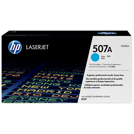 Hp 507A-CE401A Orjinal Mavi Toner