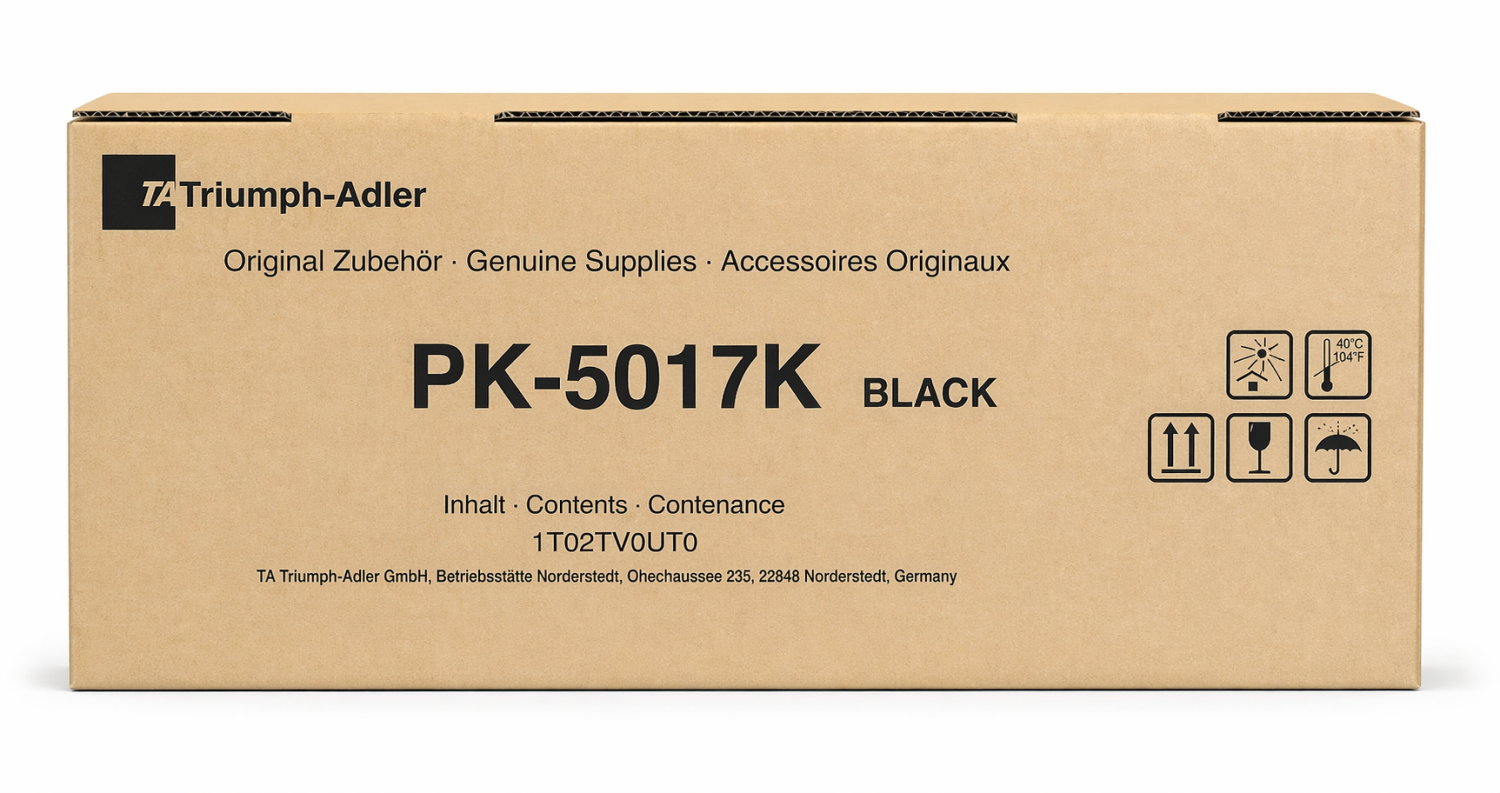 Triumph Adler PK-5017 1T02TV0UT0 Siyah Orijinal Toner