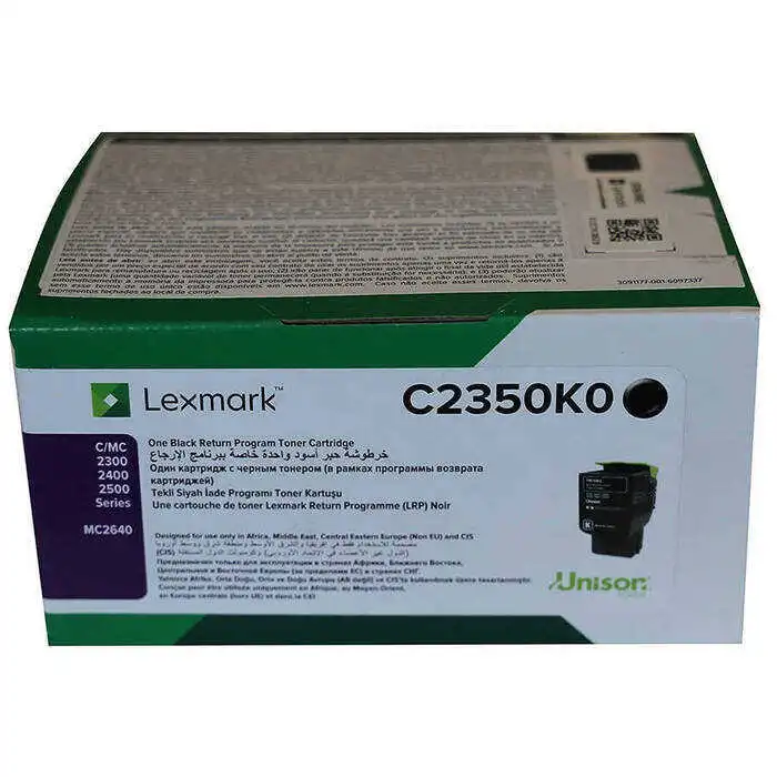 Lexmark C2425-C2350K0 Siyah Orjinal Toner