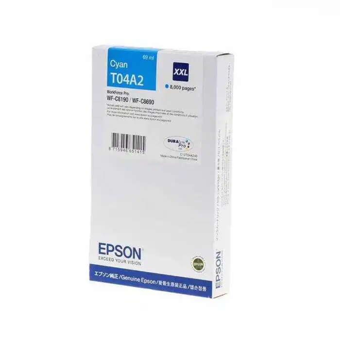 Epson T04A2-C13T04A240 Mavi Orijinal Kartuş