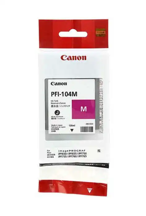 Canon PFI-104M Kırmızı Orjinal Kartuş