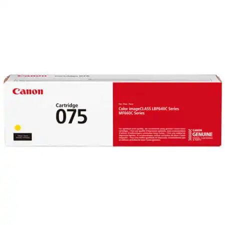 Canon 075-6362C001 Sarı Orijinal Toner