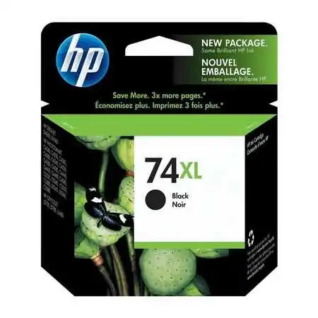 Hp 74XL-CB336WB Siyah Orjinal Kartuş Yüksek Kapasiteli