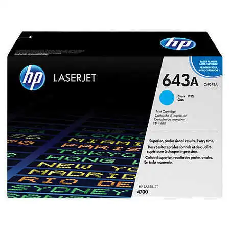 Hp 643A-Q5951A Orjinal Mavi Toner