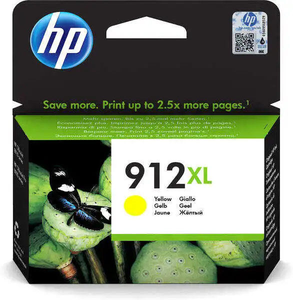 Hp 912XL-3YL83AE Sarı Orjinal Kartuş Yüksek Kapasiteli