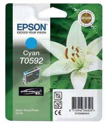 Epson T0592-C13T05924020 Mavi Orjinal Kartuş