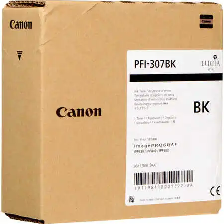 Canon PFI-307BK Siyah Orjinal Kartuş