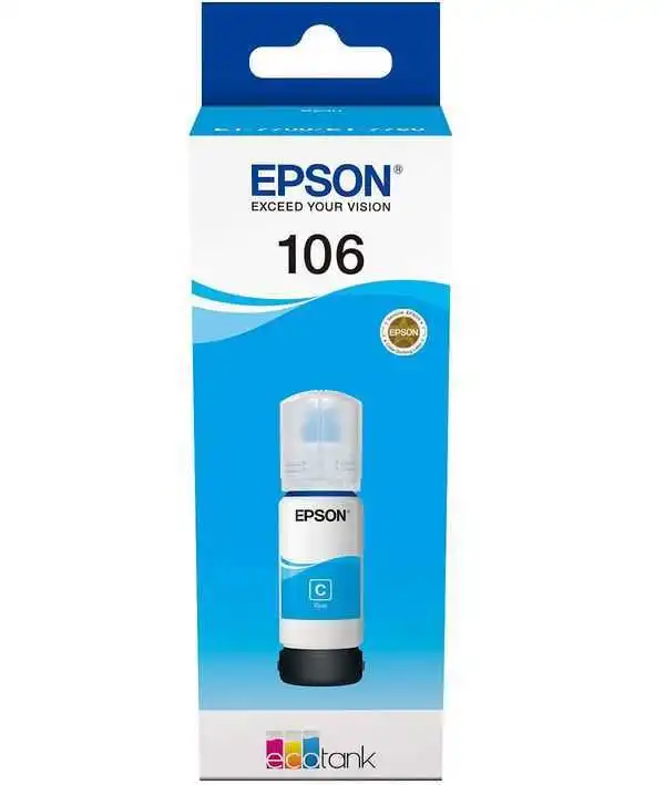 Epson 106-C13T00R240 Mavi Orijinal Mürekkep