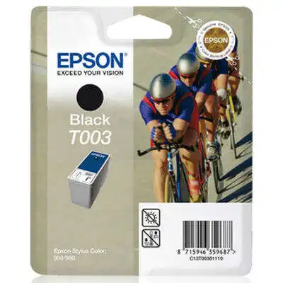 Epson T003-C13T00301120 Siyah Orjinal Kartuş