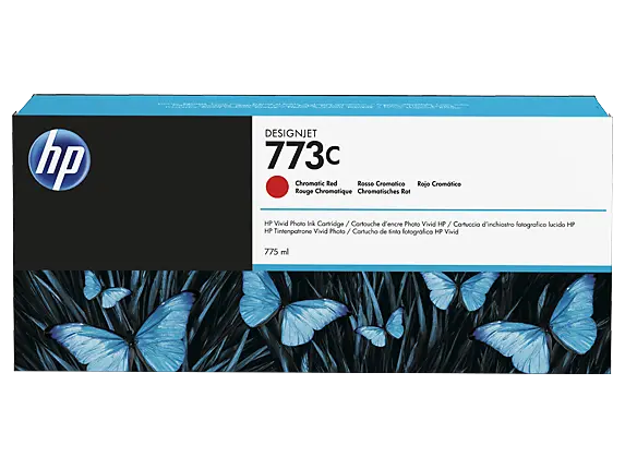 Hp 773c-C1Q38A Kromatik Kırmızı Orjinal Kartuş