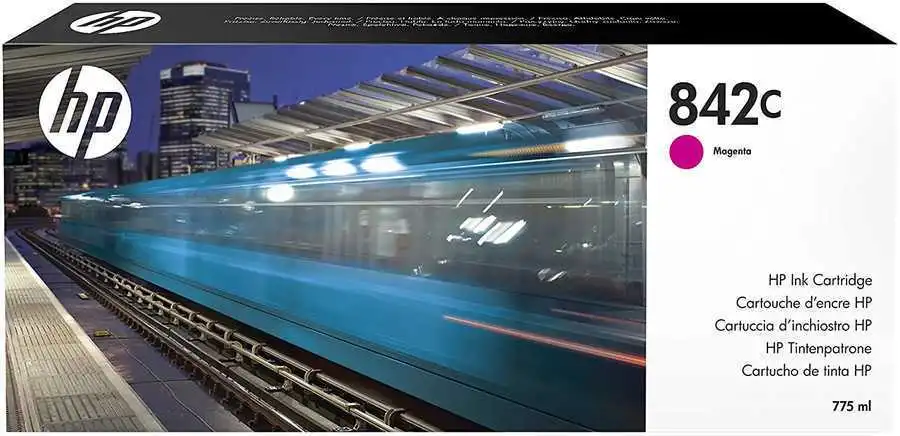 Hp 842C C1Q55A Kırmızı Orjinal Kartuş
