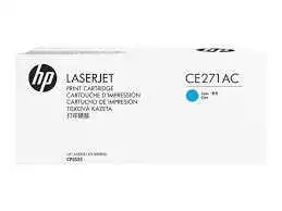 Hp 650A-CE271AC Mavi Orjinal Toner