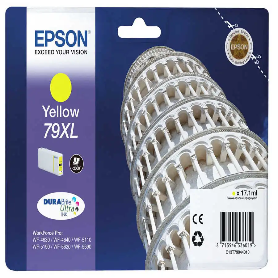 Epson 79XL-C13T79044010 Sarı Orjinal Kartuş